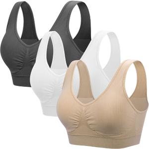 Coobie Comfort Bra (Medium, Black,white,light Nude) Coobie Comfort Bra (Medium, Black,white,light Nude)