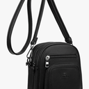 FADEON Small Purses for Women Crossbody Bags, Designer PU Leather Mini Cross Body Purse Travel Shoulder Bag Card Slots