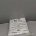 Amazon Basics Lightweight Breathable Wrinkle-Free Brushed Microfiber 3-Piece Bed Sheet Set with 14-Inch Deep Pockets, Twin, Bright White, Solid