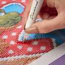 2026 Wall Calendar Diamond Painting Kit - DIY Diamond Art Calendar 2026, 12-Month Flip Wall Calendar with to Do List, Diamond Painting Calendars 2026 for Home Office Decoration