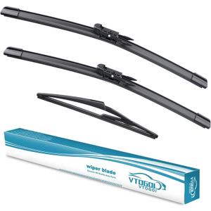 OEM Windshield Wiper Blades Replacement for BWM Mini Cooper Countryman 2011 2012 2013 2014 2015 2016, All Weather Original Factory Quality Front & Rear Wipers Set 20 "+19"+10" (Pack of 3)