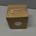 R-kay 100 Pack Clear Plastic Plates - 6.25 IN Hammered Gold Rimmed Sturdy, Durable And Extra Heavy duty Gold Plastic Dessert Plates Disposable - Ideal For Appetizer And And For Desserts.