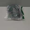 Small Cargo Net 15"x15" Stretches to 30"x30" with Thicken Hooks | Natural Latex Core, Tight 2x2 Mesh Heavy Duty Bungee Net for Motorcycle Helmet, Bike, ATV, UTV, Luggage (Black, 2 Pack)