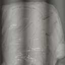 DUJUIKE Headboard Covers, Stretch Bed Head Board Slipcover, Dustproof Protector Cover for Linen Fabric Tufted Upholstered Headboard (White, Full Headboard Length (47"55"))