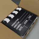 Jecery 40 Pcs Movie Film Clap Board 7 x 8 Inch Clapboard Directors Clapper Clapboard Movie Night Party Decorations Writable Cut Action Scene Board Centerpiece for Photo Prop (Black)
