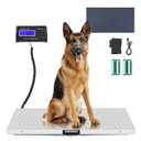 Antstone Dog Scale for Large Breed 1100lb X 0.2lb Livestock Scale for Pigs, Cattle with 40.7 x 20.9 Stainless Steel Weighing Platform