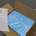 Amazon Basics Dog and Puppy Pee Pads with 5-Layer Leak-Proof Design and Quick-Dry Surface for Potty Training, Heavy Duty Absorbency, X-Large, 28 x 34 Inch - Pack of 25, Blue & White