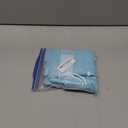 Chyhomenyc Sky Blue Sheer Curtains 36 inch Length 2 Panels, Light Filtering Voile Light Blue Short Window Curtains for Bathroom Living Room Farmhouse Small Windows, 42W x 36L inches