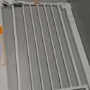 Babelio Baby Gate for Doorways and Stairs, 26"-40" Auto Close Dog Gate, PressGuard C5, Easy Install Pressure Mounted Gate, fits for Narrow and Wide Doorways, Safety Gate Door for Child and Pets (White)