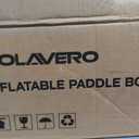 SOLAVERO 11'6" Inflatable Stand Up Paddle Board Supports 550 lbs - Extra Wide Stable Design with Non-Slip EVA Deck, SUP with Premium Accessories for Adults & Youth 