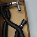 MOTOKU HVAC Heater Hose Air Conditioning Heater Supply and Return Hose for Dodge Dart 2013-2016