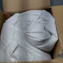 BHZ Goose Down Feather Pillows Queen Size - Hotel Collection Bed Pillows for Sleeping Medium Firm Soft Support Pillow for Side and Back Sleepers with Breathable Cover (Queen (Pack of 1), White)