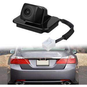 Accord Backup Camera Rear View Camera Compatible with 2014-2017 Accord Sedan EX EX-L LX Touring Hybrid 8 Pins Reversing Assist Rear View Camera Replace 39530-T2A-A21 39530T2AA21 39530-T2A-A31