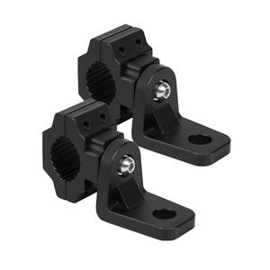 ZIDIYORUO Whip Light Mounts for ATV, Quad Light Mounts Fit 0.875", 1", 1.125" Rack Bars and Bandlebars, Adjustable Mount Made of Alloy Aluminum, Easy Installation (2 pcs Black)