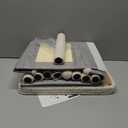 Bedsure 2 Story Cat House - Cat Condos for Indoor Cats with Scratch Pad and Fluffy Ball Hanging, Small Pet Cave Furniture Hideaway for Multi Pets, 18x14x23 inches, Grey (Double)