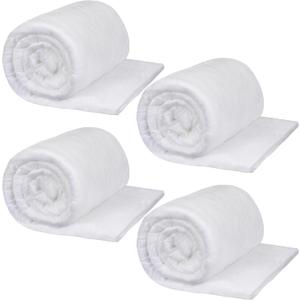 Palonu Snow Blanket, 3 Roll 3 x 8 Ft Artificial Snow Blankets for Christmas Decorations - Thick White Soft and Fluffy Fake Snow Cover for Under Tree Xmas Decor, Holiday and Winter Village Displays