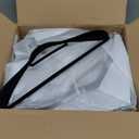 6 Pack Velvet Suit Hangers for Men with 360 Rotating Hooks, Space-Saving Non-Slip Jacket Hangers for Dress, Pants, Shirts, Skirts, Ties (Black)