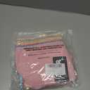 Women's High Waisted Ribbed Bikini Set Two Piece Crop Top High Cut Swimsuit Criss Cross Back Bathing Suit (Pink, S)