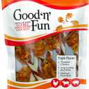 Good 'n' Fun Triple Flavor Double Pops with Chicken, Gourmet Dog Snacks, 5.5 Ounces (EXP 02/12/28)