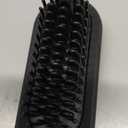 Go Brush Pro 2026 Hair Straightener Brush 300 Million Negative Ionic Portable Hair Straightener Comb for Women with 4 Temps Fast Heating MCH Ceramic Coating Smooth Frizz - Free Hair Shining Black