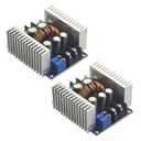 XINGYHENG 2Pcs 20A 300W High-Power Buck Converter Module DC 6-40V to DC 1.2-36V Adjustable Constant Voltage Constant Current Power Module Charging Drive with Short Circuit Protection