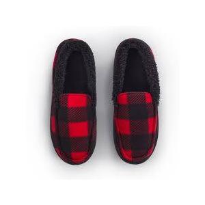 CUDDL DUDS BUFFALO PLAID BLK/RED, Small