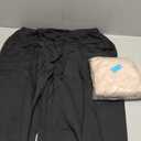 TNNZEET 2 Pack Women's Wide Leg Pants with Pockets - Casual Loose Yoga Trouser Pants Sweatpants Palazzo Lounge Pajama Pants 2 XL