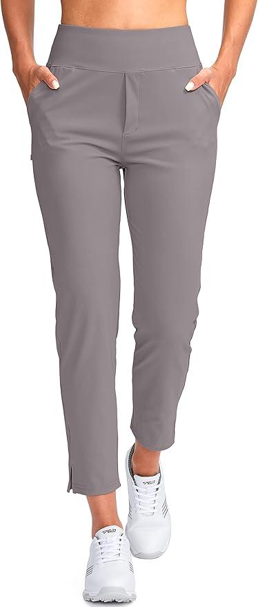 Women's Golf Pants Stretchy Casual Travel Pant, Ankle Pants Athletic Sweatpants Dress Business Slacks, Size 6