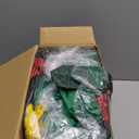 JOIEDOMI 7 FT Long Christmas Inflatable Santa Driving Truck with Christmas Tree, Blow Up Santa on Truck with Build-in LEDs for Xmas Party Decor Yard Outside Garden Holiday Decoration