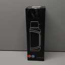 84oz/2.5L Large Coffee Thermoses for Travel Stainless Steel Large Flask with Handle for Hiking Fishing Camping (Black)