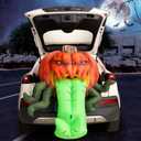 Joiedomi Halloween Inflatables Outdoor Decorations, Trunk or Treat Car Decorations Kit, Inflatable Pumpkin with Tentacles Trunk Or Treat Car Decor, Blow Up Pumpkin for Halloween Decor Outside