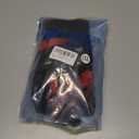 Motorcycle Gloves for ATV MTB Cycling Hiking,Carbon Fiber Shell Protection,Motocross Goatskin Leather Glove for Dirt Bike Motorbike Racing (Large, Black-Red)