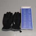 rivmount Winter Waterproof Ski Snow Warm Gloves for Women Men, Windproof Cold Weather Thermal with Touchscreen Fingers, for Running Driving Cycling Hiking Biking Outdoor Sports Daily Work (Medium, Black)