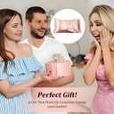 Satin Pillowcase for Hair and Skin, Soft and Cooling Similar to Silk Pillow Cases Queen Size Set of 2 with Envelope Closure Gift for Women Men Beauty Sleep, 20x30 Inches, Pink