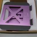 Laptop Stand for Desk with 360 Rotating Base, Ergonomic Protable Laptop Riser for Collaborative Work, Aluinum Computer Notebook Stand Holder for MacBook Air Pro, Dell, XPS, HP up to 17 Inches, Purple