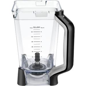 Replacement Pitcher for Ninja Blender 72OZ XL Cups Replacement, Replacement Parts Accessories Vaso de Licuadora Ninja for Blender BL610, BL610BRN, BL610C, BL710WM, CO610B, CO650B, CT610 ect.