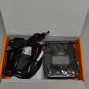 1Mii B06TX+ Long Range Bluetooth 5.3 Transmitter for TV/PC/Projector to 2 Wireless Headphones/Speakers, Bluetooth Adapter for TV w/Screen Display, Plug n Play, aptX Low Latency & Adaptive & HD Audio (Black)