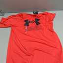 Under Armour Boys Tech Hybrid Print Short Sleeve T Shirt (X-Large, (714) Racer Red / / Serpentine)