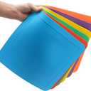 12inch Flat Square Spot Marker Multi-Color Exercise Kids Floor Playmat