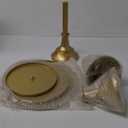 HBlife 3 Pcs Cake Stand, Gold Cake Stand Set Disc Diameter 8" 10" 12", Perfect Dessert Table Display Set, Cupcake&Cake Stands for Party, Wedding, Birthday, Baby Shower, Anniversary (Metal)