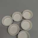LE TAUCI Sauce Cups 2 OZ, Small Dipping Bowls, Mini Ceramic Ramekins Souffle Dishes, Sauce Dip Bowls for Charcuterie Boards, Microwave & Oven Safe, Set of 6, White