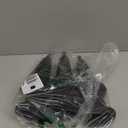 6 Pcs 5'' High Rise Bed Frame Risers, Heavy Duty Stem Bed Frame Feet with Socket Sleeve to Replace,Lift by 5 Inches (Fits Both  inch and 3/8 inch Inside Diameter Bed Frame Feet)