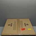 ZMISHIBO Outdoor Ceiling Fans with Light for Patios, Waterproof Gazebo Fan with Remote Control Smart App, 3CCT Dimmable, Plug in Caged Ceiling Fan with Pull Chain for Porch Pergola, Black