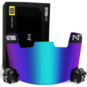 Nxtrnd VZR1 Football Visor, Flat Lens Technology, Fits Adult & Youth Football Helmets