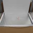 Keonjinn Black Bathroom Mirror 22 x 30 Inch, Brushed Black Framed Mirror for Over Sink, Rectangle Wall Vanity Mirrors with Square Corner, Aluminum Frame, Modern Farmhouse Style