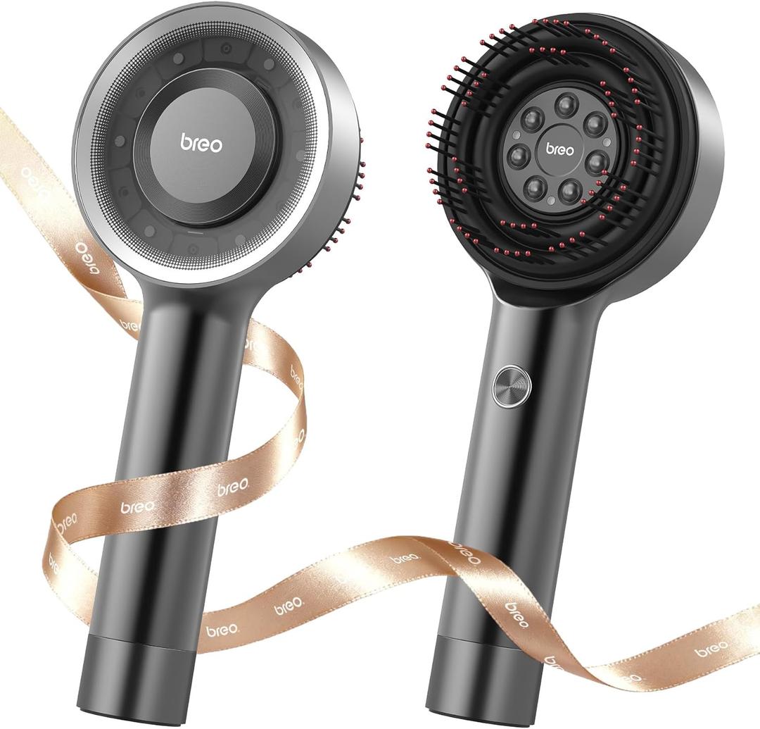 Breo Scalp 3L Laser Hair Growth Comb with 650nm Infrared Technology, 360 Scalp Massager, Waterproof Design, Effective Scalp Stimulation and Hair Regrowth