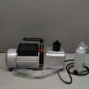 VEVOR Vacuum Pump 12CFM 1 HP Single Stage Air Conditioning Vacuum Pump 110V 5PA Ultimate Vacuum Refrigerant HVAC Air Tool Rotary Vane Vacuum Pump for Automobile Vacuum Evacuation