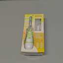 Kids Electric Toothbrush, Battery Operated Fun Bear Design Sonic Toothbrush for Toddler Ages 2-10, 2 Mins Timer, Soft Bristles, 2 Replacement Heads, 3 Brushing Modes for Teeth Cleaning