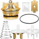 Chunful 2 Set 905-212 Bonnet Poppet and 905-052 765 Check Valve Assembly Repair Kit Include Check Valve Spring Retainer and Holder Compatible with Febco 1" and 1 1/4" Model 765 Pressure Vacuum Breaker