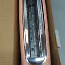 bella 2 Slice Slim Toaster, Fits-anywhere Kitchenware, 6 Setting Shade Control with Reheat & Cancel Buttons, Fits sourdough, 10 Long Slot, Anti Jam & Auto Shutoff, 900 Watt, Blossom